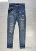 Amir3 Fashion Designer Mens Jeans Casual Graffiti Long Pant Rock Revival Trousers Straight Slim Elastic Denim Fit Moto Biker Pants4914870