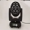 2st med FlightCase 2023 Ny Super Brightness Bee Eye Moving Head LED 7x40W RGBW 4in1 B Eye Zoom LED WASH MOVER HEAD LJUS