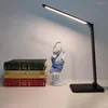 مصابيح طاولة مفيدة مصباح مكتب مفيدة مصباح مضيء بذني قذيفة ABS SHELL دوار سطح المكتب USB القراءة ضوء LED