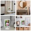 Frames 2 Pcs Po Frame Tabletop Decor Double Sided Party Favors Plastic Picture Home Rustic Household Desktop