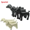 Toys 3st/Lot Pawstrip Standing Position Dog Mannequin Toys Pu Leather Dog Models Pet Shop Display