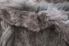 Kobiet Wool Blends Factory Modna Moda Reail Rabbit Fur Fur Kamizel Highend Kobiety kamizelki bez rękawów Naturalna kurtka szopowa 231128