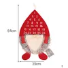 Christmas Decorations Decor Advent Calendar Forest Man Ornaments Lobby Home Living Room Door Wall Party Pendant Drop Delivery Garden Dhxgh