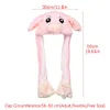 Beanie/Skull Caps Vinter Moving Humping Soft Rabbit Pinch Airbag Animals Ear Hat rolig Cap Plush 231128