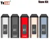 Yocan Vane Kit inbyggt 1100mAh Batteri med OLED-skärm Keramisk värmekammare 5 Färger Vaporizer 100% Original