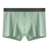 Mutande Boxer Shorts Uomo Boxer in cotone Intimo U Pouch Breathbale Maschio Mid-rise Ropa Interior Hombre Boxershorts