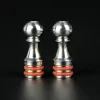 10 pezzi Five Pawns 510 Drip Tips Bocchino in acciaio inossidabile adatto a 5 pedine RDA Migo Atomizzatore RBA Kayfun Lite Plus Edition Kayfun 4 12 LL