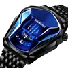 Binbond Top Brand Luxury Military Fashion Sport Watch Mänhandleden Watches Man Clock Casual Chronograph Wristwatch 2021 Black255r