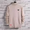 رجال الصوفية مصمم رجل رخوة عالية الرقبة صفيرة الصوف هوديي pullover turtleneck sweatshirts knits tops سترة سترة 2023