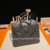 10S Classic Umhängetasche Designer Einkaufstasche Klappe Sack Noble Ni Crocodile Leder All handgefertigt Original All Steel Hardwarehandbag