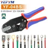 Tang Crimping pense 0.1mm²6mm² XH2.54/pH2.0/2.8/4.8/6.3/3.96/2510 Yüksek hassasiyetli fiş yay terminal kıvrım araçları SN48B