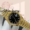 Orologio Watch 디자이너 남성 자동 기계식 시계 40mm 904L Watchmmhh 모든 스테인레스 스틸 멀티 컬러 다이얼 Luminous Gold Watch Montre de Luxe