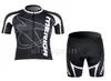 Cycling Wear Blackamphite Short Sleeve Cycling Jersey Shorts 2012 Merida Set SizEXS4XL M0423537341