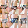 Unterhose 6 Stück Herrenunterwäsche Interessanter Druck Boxer Für Mann Weiche Männer Atmungsaktive Boxer Cartoon Homme Gay