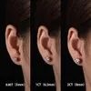 Ear Cuff AnuJewel 421ct Total Earrings Diamond 925 Sterling Silver Gold Plated Certificate Jewelry Wholesale 231129