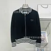 Women S Knits Tees Xiaoxiangfeng Round Neck Zippered Knitted Cardigan Short Jacket With Embroidered Letters For Clothing