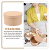 Present Wrap Chocolate Candy Box Bakery Boxes Kraft Cookie Small Cake Cupcake Biscuit Round