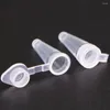 Bouteilles de stockage Tube de centrifugeuse de microcentrifugeuse en polypropylène de 0,1 ml à 100 ml avec bouchon Bouteille de jardin pour graines Flacon d'échantillon de récipient liquide