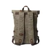 Backpack Men Large Capacity Leather Canvas Backpacks Rucksack School Bags For Teenage Waterproof Daypack Laptop Shoulder