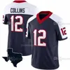 Personalizado 7 CJ Stroud 51 Will Anderson 24 Derek Stingley Jr Jersey de fútbol 2 Robert Woods Dameon Pierce Jalen Pitre Davis Mills Devin Singletary Laremy Tunsi Case Keenum