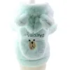 Dog Apparel Pet Faux Fur Warm Hoodie Coat 2 Legs Bear Design Winter Clothes Puppy et 5 colorvaiduryd