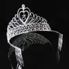 Janefashions Quinceanera Sweet 15 Fifteen 15th Birthday Party coronas de Clear White Austrian Rhinestone Tiara Crown Y200807256z