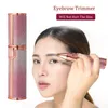 Épilateur 2 en 1 rasoir de sourcils électrique rechargeable corps féminin rouge à lèvres forme épilation mini rasoir indolore 231128