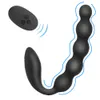 Sex Toy masseur sans fil télécommande 10 vitesses gode vibrateurs produits pour adultes jouets masseur de Prostate perles anales pour hommes femmes