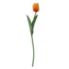 Fiori decorativi 10 pezzi tulipani artificiali Real Touch PU per bouquet da sposa decorazioni per ufficio feste a casa finte