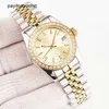 Roller Titta på Diamond Watches Designer Automatisk Rose Gold Size 40mm 36mm 31mm 28mm Sapphire Glass Waterproof Ladies Iced Out Watchs for Women an