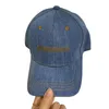 볼 모자 선 모자 남자와 여자 패션 모자 럭셔리 브랜드 디자이너 데님 블루 골프 모자