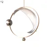 Pendant Lamps Nordic Designer Moon Light Planet Lights Creative Modern Fixtures Art Decor Kids Room Bedroom Restaurant Stairs