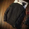 メンズジャケット秋と冬の新しいメンズファッショントレンドカシミアデニムジャケットメンズカジュアル快適な濃厚な暖かくて高品質の暖かいコート231129
