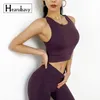 Vêtements de gymnastique Sexy Haut de sport antichoc pour femmes Yoga Fitness Push Up Crop Tops Active Wear Run Tank Elastic Sport Vest1