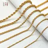 AU750 Twisted Rope Chain Halsband Oro 18 K Guldsmycken Pure 18K Gold Necklace Real Gold Jewelry 18K med certifikatrepkedja