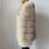 BEIZIRU – manteau d'hiver en fausse fourrure pour femme, manteau chaud, à la mode, de luxe naturel, à manches longues, à la mode, pour filles, 231128