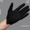 Mitaines DUEECO Gants de cyclisme à doigts complets Gants de vélo Gants de vélo de montagneXRD rembourrés avec des gants de VTT antidérapants absorbant les chocs 230428