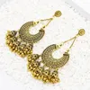 Dangle Earrings For Women Jhumka Big Afghani Partywear Oxidized Color Long Tassel Jhumki Afghan Mexican Jewelry