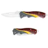 Coltello pieghevole tattico multifunzione Coltello da pancia Coltello da campeggio all'aperto Sopravvivenza Coltelli da tasca Strumento EDC portatile