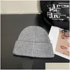 Beanie/Skull Caps Designer Knit Beanie Solid Warm Womens Winter Beanies Fashion Casual Outdoor 5 Color For Mens Drop Delivery Access DHTGG
