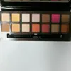 Make-up-Lidschatten 12 Farben Lidschatten mit Pinsel UV-Palette Mattschimmer-Paletten Kosmetik