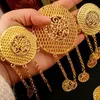 Inne akcesoria modowe Turkish Monety Belt Pas Gold Kurdish Wedding Biżuteria dla nowoczesnych damskich kobiet ubieranie się do ciała biżuteria na ciało 231128