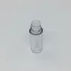 08ml mini frasco de tubo de rímel vazio transparente/garrafa/recipiente de plástico com tampa preta para rímel médio de crescimento de cílios lxxkp