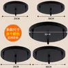 Pendant Lamps Luminaire Accessories Ceiling Panel Black Base Hardware Lamp Holder Light