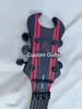 Instrumentos musicais de guitarra elétrica com corpo de forma irregular especial personalizado aceitam guitarra e amplificador OEM