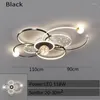 Ceiling Lights Modern Luxury Star Living Room Chandelier Smart Indoor Decorative Light With Remote Control Stylish Minimalist Hall Lamp