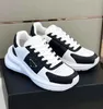 24 Topmerk Heren Prax 01 Sneakers Schoenen Lage Kalfsleer Skateboard Wandelen Zwart Wit Dikke Zool Sport Korting Trainers EU38-46 Originla Box