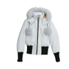 Femmes Manteau d'hiver Designer Down Jacket de Canadian Goose Parkas Femmes Vestes Zipper Manteaux chauds à capuche Real Wolf Fur Holder Blanc et 87