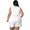 Calças xl4xl plus size macacões verão 2022 roupas femininas moda casual com decote em v sem mangas feminino macacão dropshipping atacado