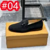 21 Model Designer Men Dress Shoes Pointed Toe Formal Shoes Luxury Brand Wedding Shoes Big Size 45 Man Loafers Slip On Flats Big Size 45